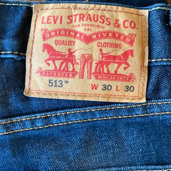 Levi Mens Jeans 513 - Picture 1 of 2
